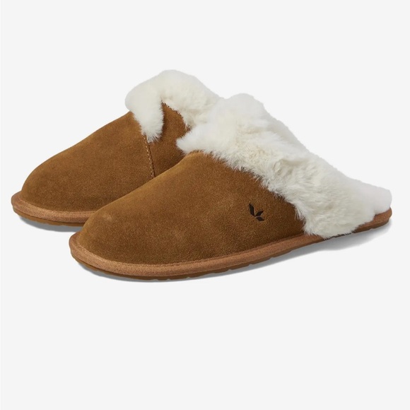 Koolaburra by Ugg Women’s Tan Chestnut Milo Slippers Size 10 NEW With Tags - Picture 2 of 10